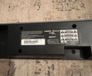 Barra de sonido LG gris