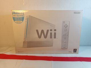 Nintendo Wii Blanca Caja Como Nueva