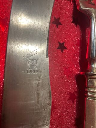 Set cubiertos trinchar años 60