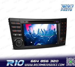 RADIO NAVEGADOR 7" PARA MERCEDES CL. E W211 CLS W219 USB GPS