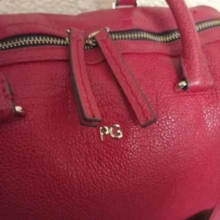 Bolso Piel Rojo Purificación García Bandolera