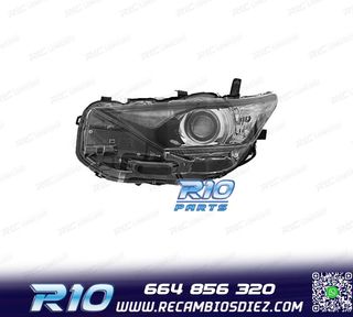 FARO LED IZQ TOYOTA AURIS 15-19 FONDO NEGRO