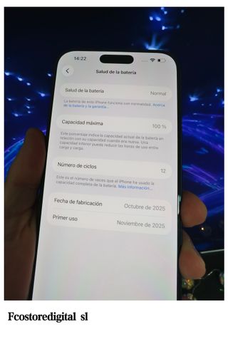 Iphone 17 Pro Max de 256gb BLUE - Solo abierto