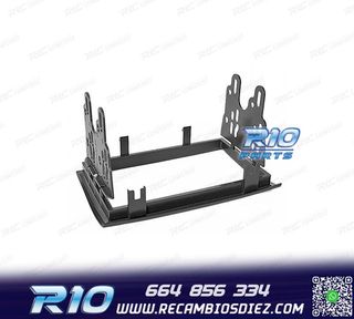MARCO NEGRO RADIO 2-DIN PARA CITROEN JUMPER PEUGEOT BOXER FI