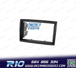 MARCO NEGRO RADIO 2-DIN PARA CITROEN JUMPER PEUGEOT BOXER FI