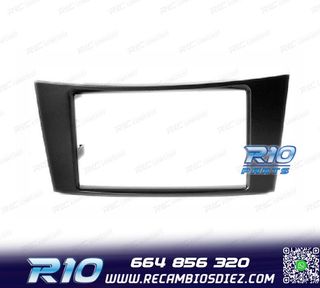MARCO NEGRO RADIO 2-DIN MERCEDES CLASE-E W211 CLASE-CLS W219