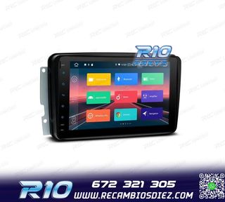 RADIO GPS ANDROID 12 PARA MERCEDES VIANO VITO C W203 A W168