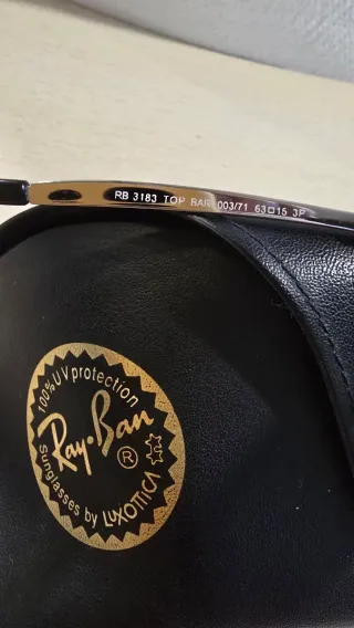Gafas de sol Ray-Ban RB3183 Top Bar Polarizadas
