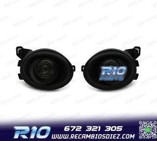 FAROS ANTINIEBLA BMW E90 E91 05-08 CON LUPA NEGRO