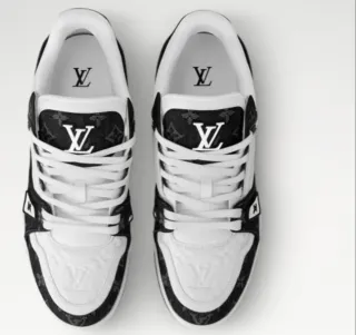 Louis Vuitton Trainer Sneakers Bianche Nere