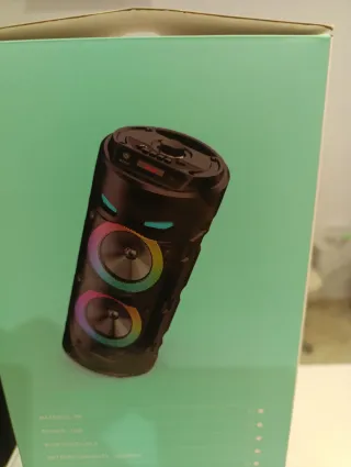 Altavoz Karaoke Ikrea WF4062 con Luces LED