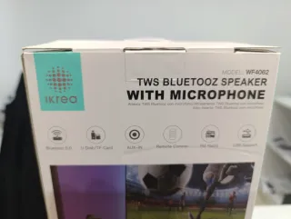 Altavoz Karaoke Ikrea WF4062 con Luces LED