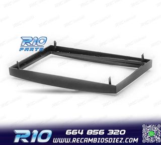 MARCO NEGRO RADIO 2-DIN PARA CITROEN C2 C3 BERLINGO JUMPY FI