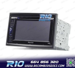MARCO NEGRO RADIO 2-DIN PARA CITROEN C2 C3 BERLINGO JUMPY FI