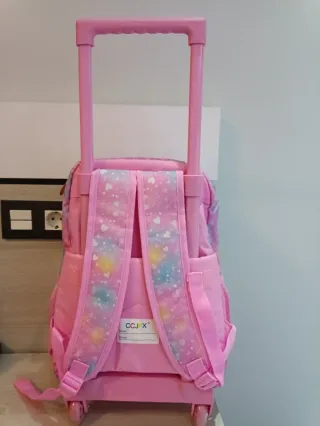 Mochila Unicornio Carro a estrenar con etiquetas