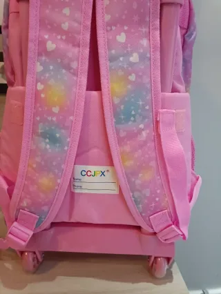 Mochila Unicornio Carro a estrenar con etiquetas