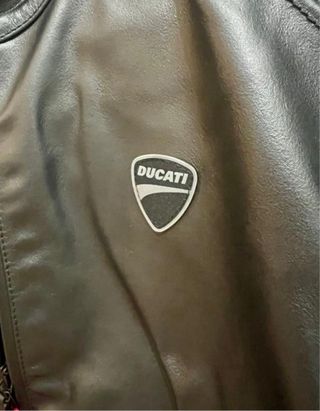 Chaqueta Piel Ducati Negra