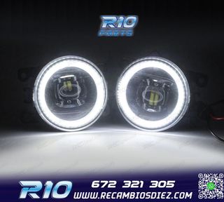 FAROS ANTINIEBLAS OJOS ANGEL CCFL SUZUKI RENAULT OPEL PEUGEO