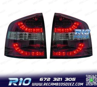 PILOTOS SKODA OCTAVIA KOMBI 05-13 LED ROJO AHUMADO