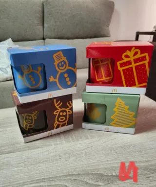 Tazas McDonald's Colección Navideña