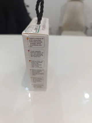 Powerbank Stock Lider 5000 mAh Carga Rápida