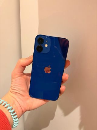 iPhone 12 mini azul todo original