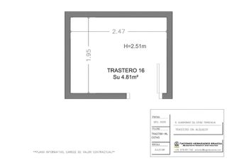 Trastero en alquiler en Playa del Cura en Torrevieja