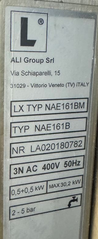 Horno Doble Lainox Naboo