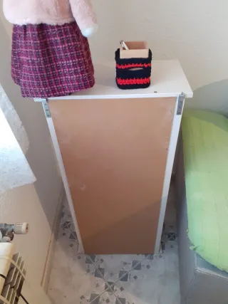 Mueble Vitrina Blanco 47x25x99cm