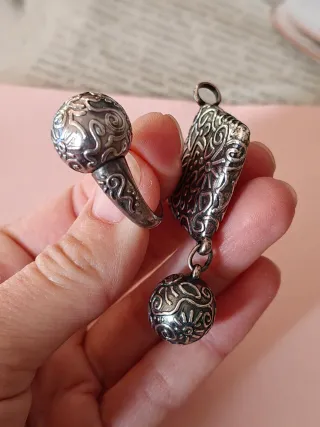 Anillo y Colgante Tous Enigma Plata