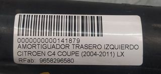 AMORTIGUADOR TRASERO IZQUIERDO CITROEN C4 COUPE (2004-2011) LX