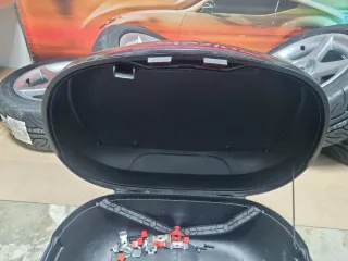 Baúl Top Case Shad Negro 46 y herrajes para z750