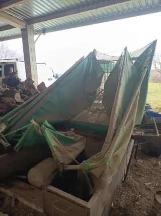 Paraguas hidráulico para tractor