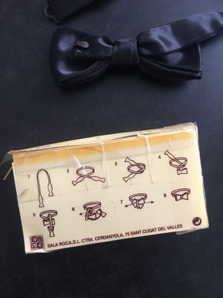 Pajarita Negra Emidio Tucci