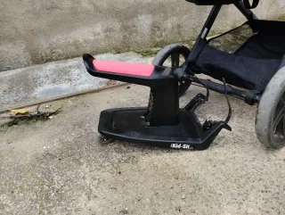 Carrito Bebé Jane Muum Morado 2 en uno