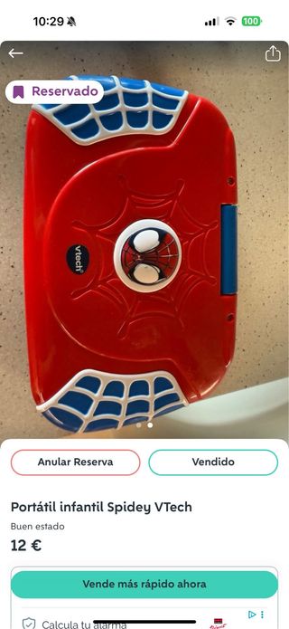 Portátil infantil Spidey VTech
