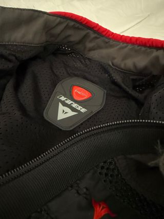 Chaqueta Dainese Moto Roja/Negra TALLA S