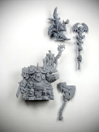 Grumlok Gazbag Chaman Goblin Warhamemr Fantasy