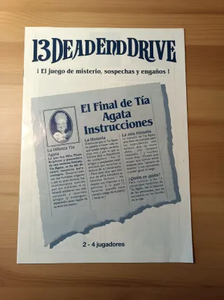 Juego de mesa La Herencia de Tía Ágata MB