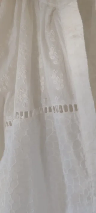 Blusa Desigual Blanca Bordada