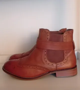 Botines piel Dune London Marrones Talla 40