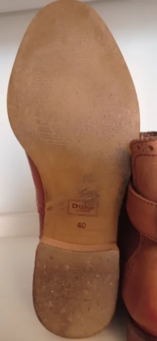 Botines piel Dune London Marrones Talla 40