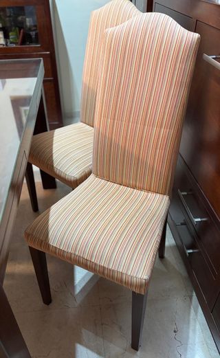 Salón Mesa Comedor + 6 Sillas + Mueble Bar