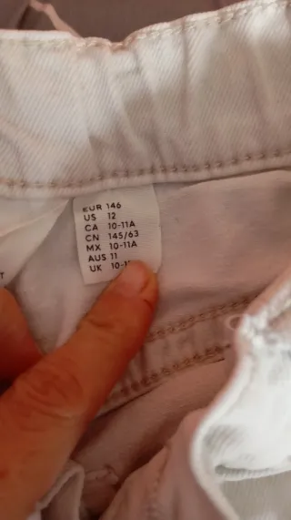 Tejanos blancos niña