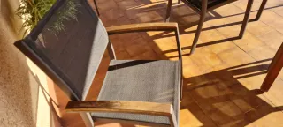 Conjunto mesa y 6 sillas de jardín