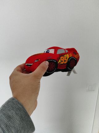 Peluche y cojín Rayo McQueen Cars