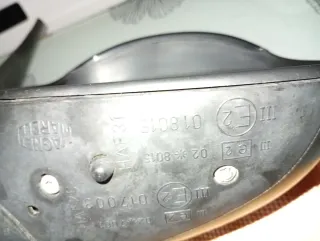 Espejo derecho Peugeot 206 eléctrico