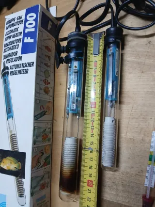 Calentador Acuario Rena F100 + lámpara Acuario