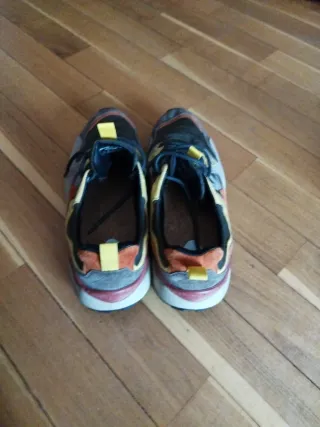 Flower Mountain Talla 44 Verde Naranja