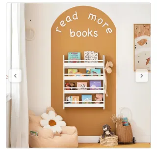 Librería Infantil 4 Estanterías Blanca